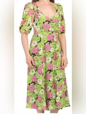 midi long sleeve shirt dress S Blue Long Sleeve Midi Shirt Dress main image 1
